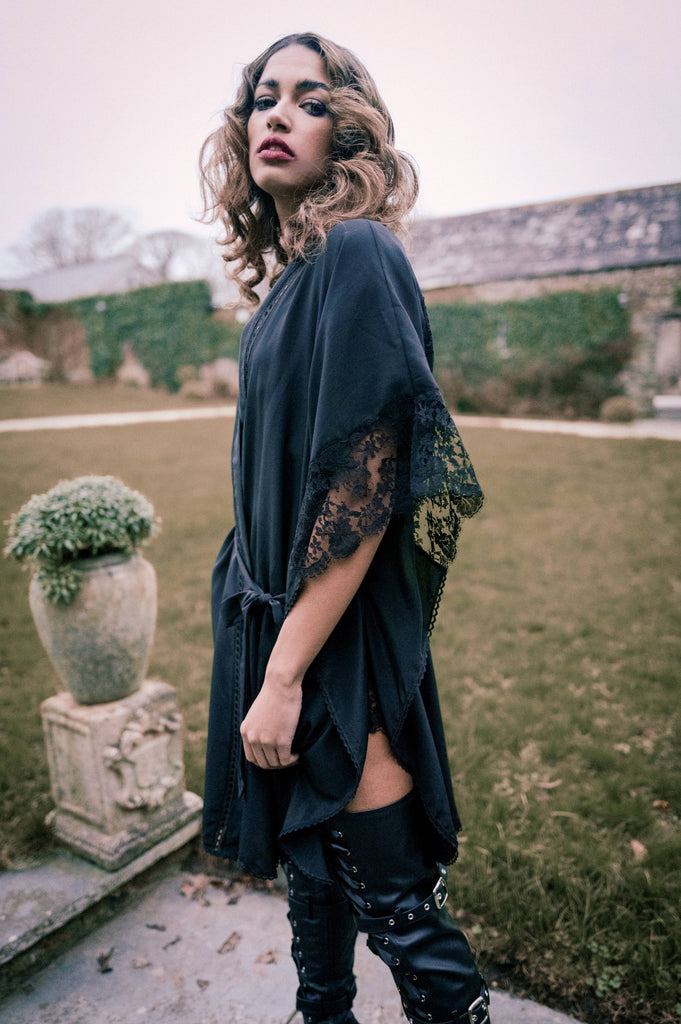 Shell Elle Florence Silk Kimono | Shell Belle Couture