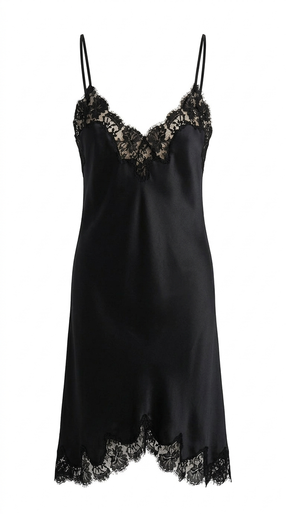 Shell Elle Kitty Silk Chemise | Shell Belle Couture