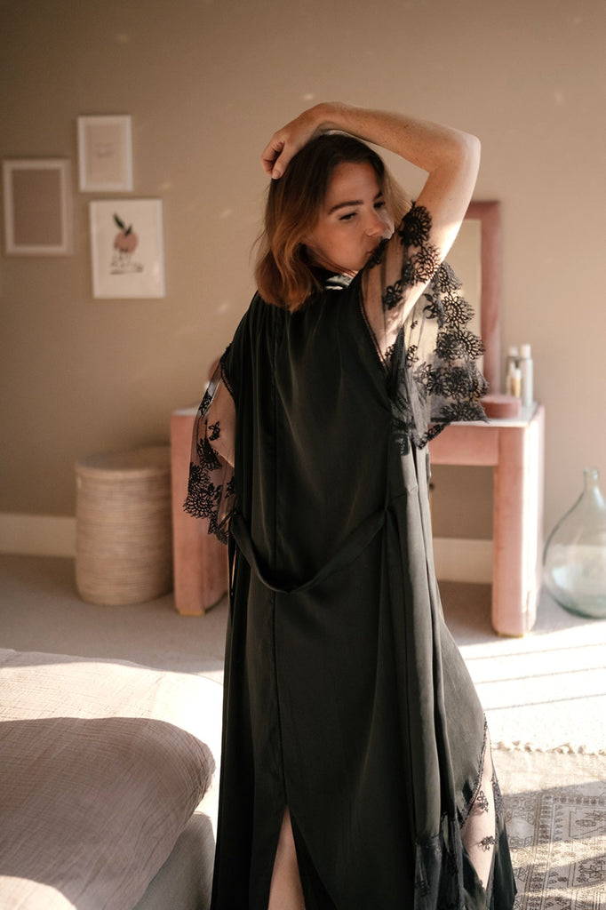 Shell Elle Voyage Long Kimono | Shell Belle Couture