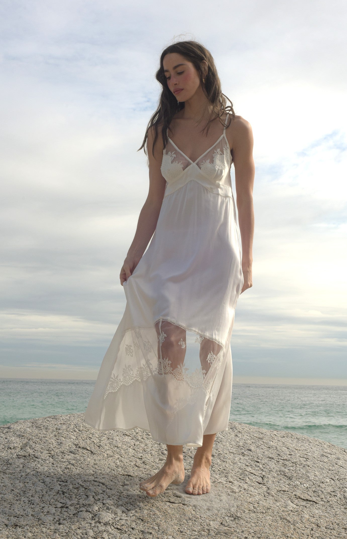 Voyage Long Slip Dress